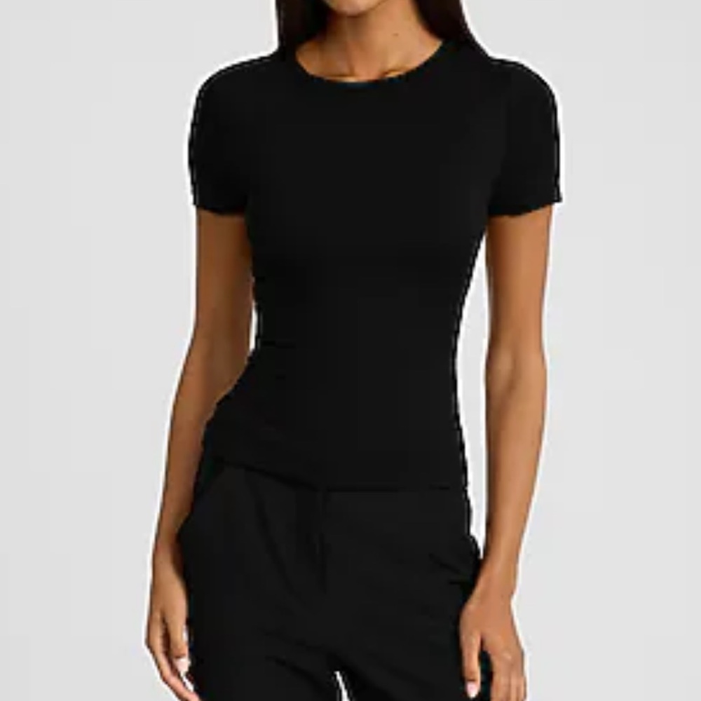 Express body contour rib top